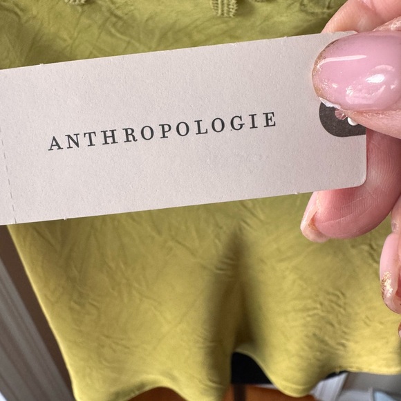 Blue Tassel sold by Anthropologie- Sleeveless Floral Laced Top-size large NWT - Picture 9 of 14